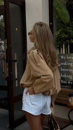 Women's Soft Suede Bomber Jacket, alternate product view