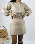 Wool Blend Mini Knit Set