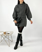 Wool Blend Mini Knit Set