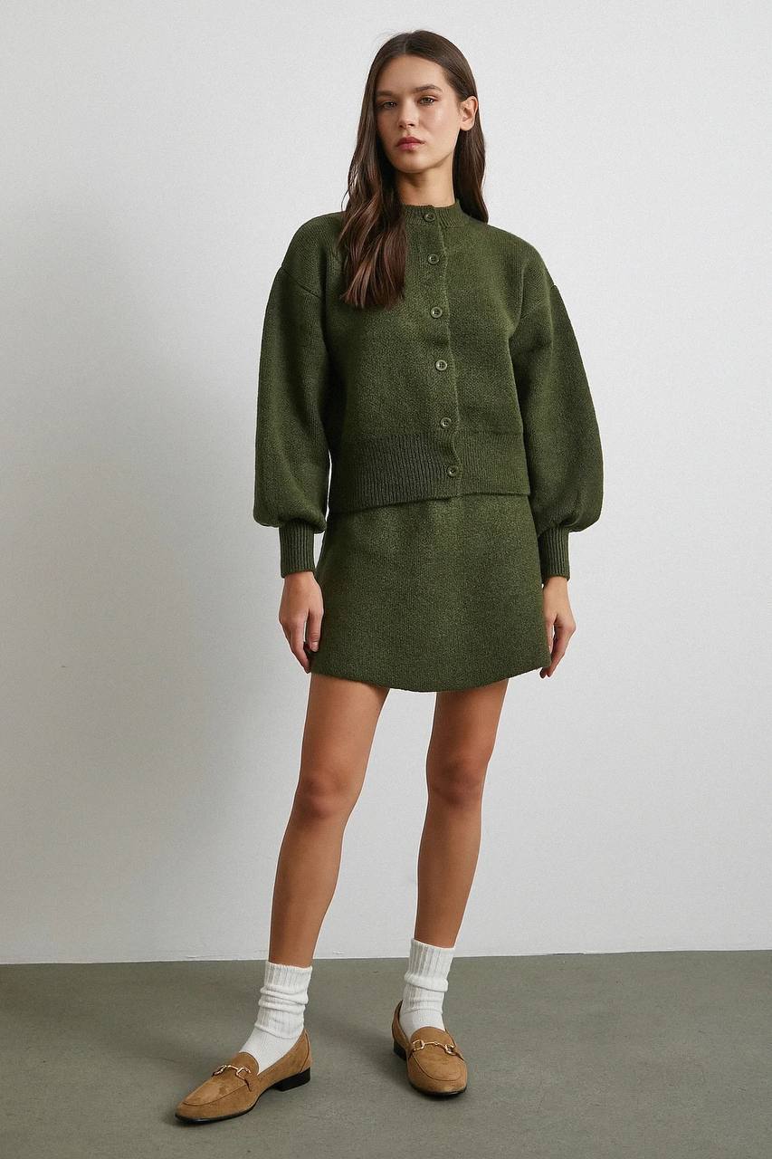 Wool Blend Mini Knit Set