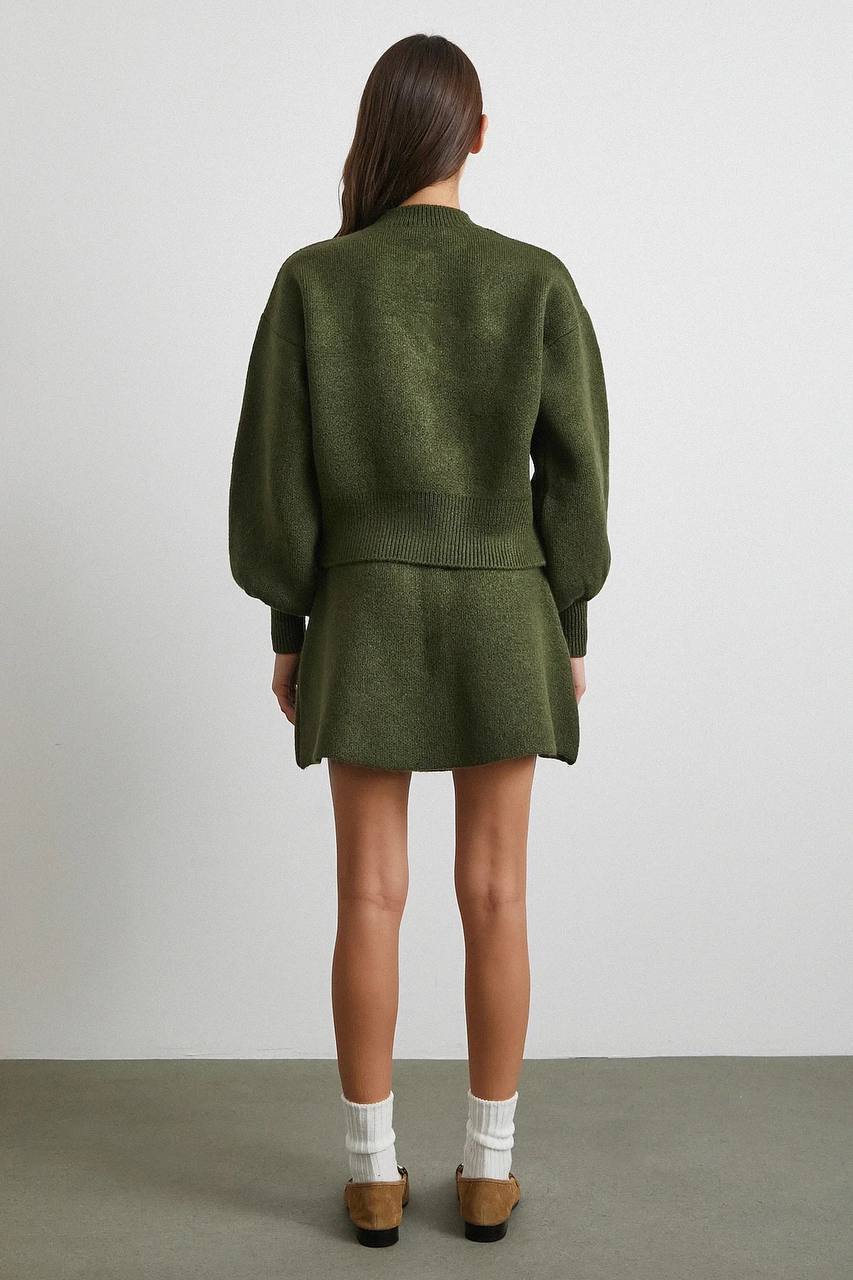 Wool Blend Mini Knit Set