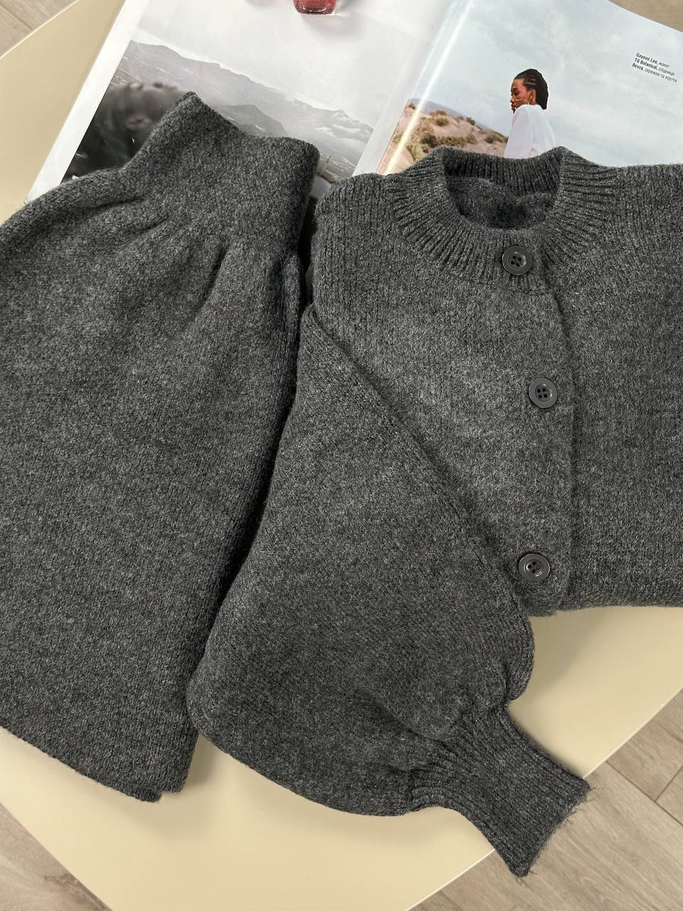 Wool Blend Mini Knit Set