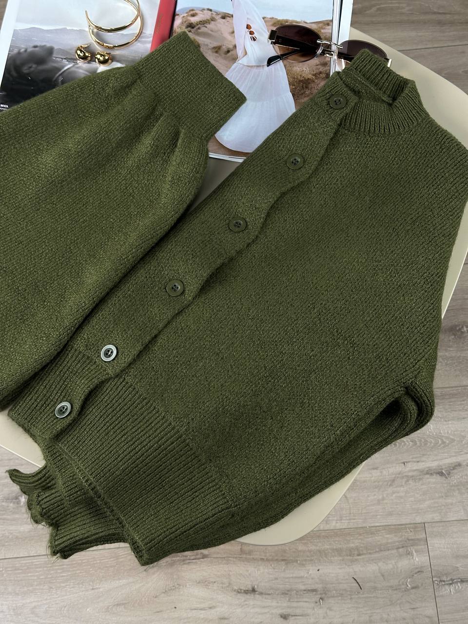 Wool Blend Mini Knit Set