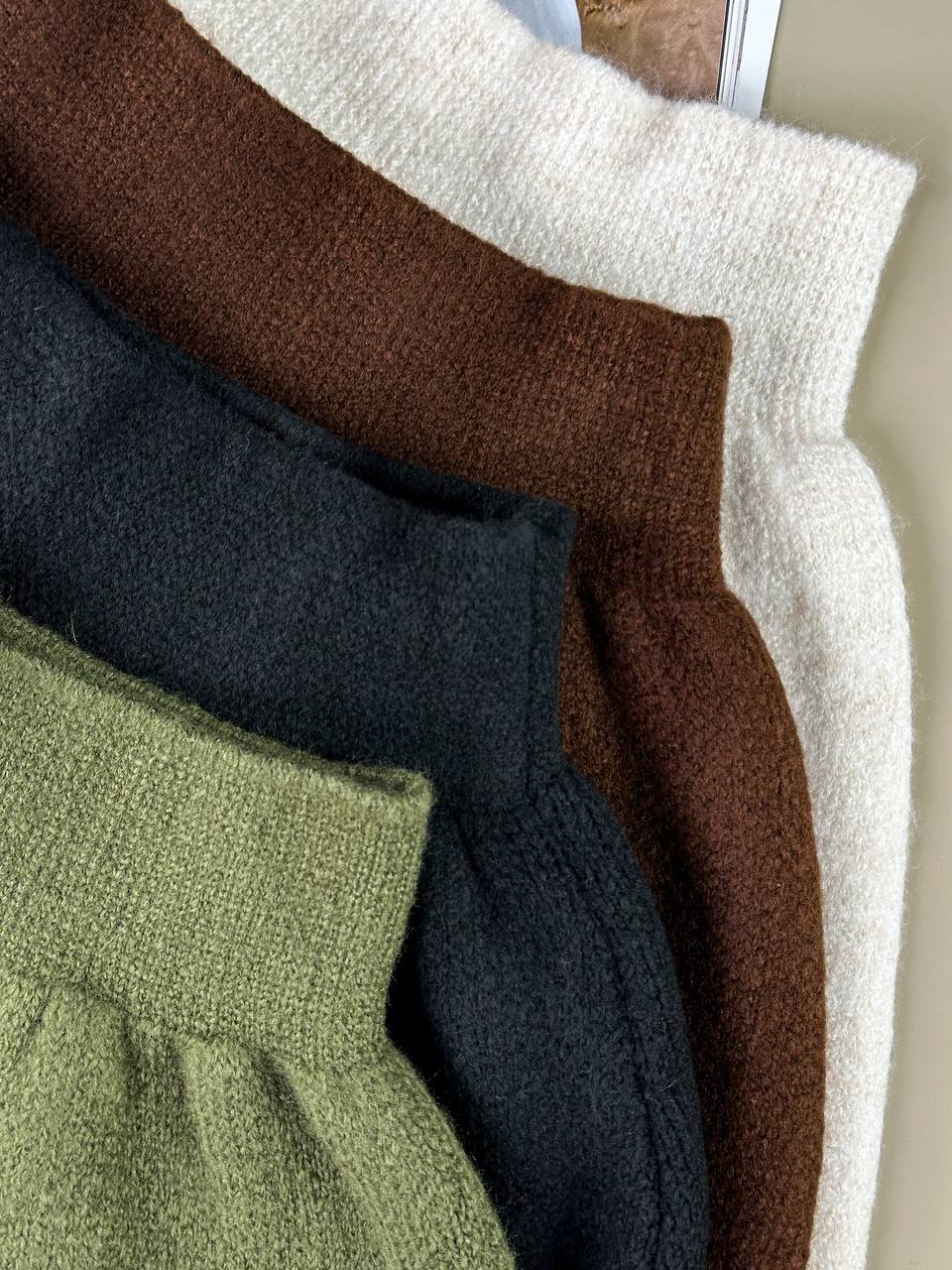 Wool Blend Mini Knit Set