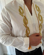 Wheat Embroidery – Vyshyvanka – Men