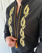 Wheat Embroidery – Vyshyvanka – Men