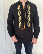 Wheat Embroidery – Vyshyvanka – Men