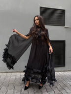 Satin Maxi Dress – Lightweight Elegant Evening Dress