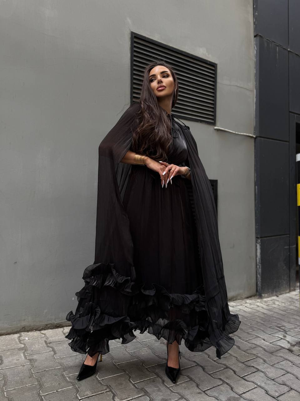 Satin Maxi Dress – Lightweight Elegant Evening Dress