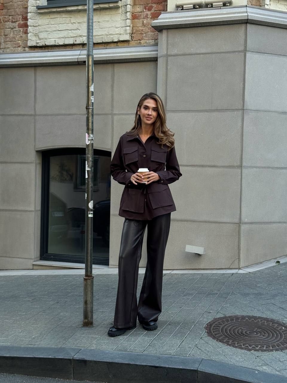 Infinity Water-Resistant Parka – Waist-Cinched Utility Jacket