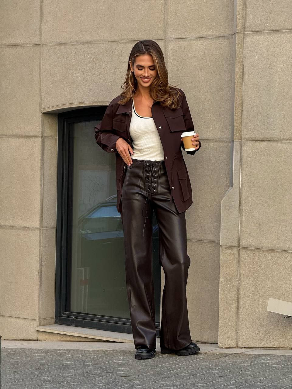 Infinity Water-Resistant Parka – Waist-Cinched Utility Jacket