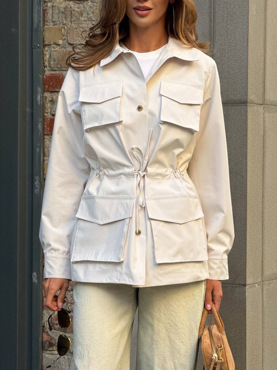 Infinity Water-Resistant Parka – Waist-Cinched Utility Jacket