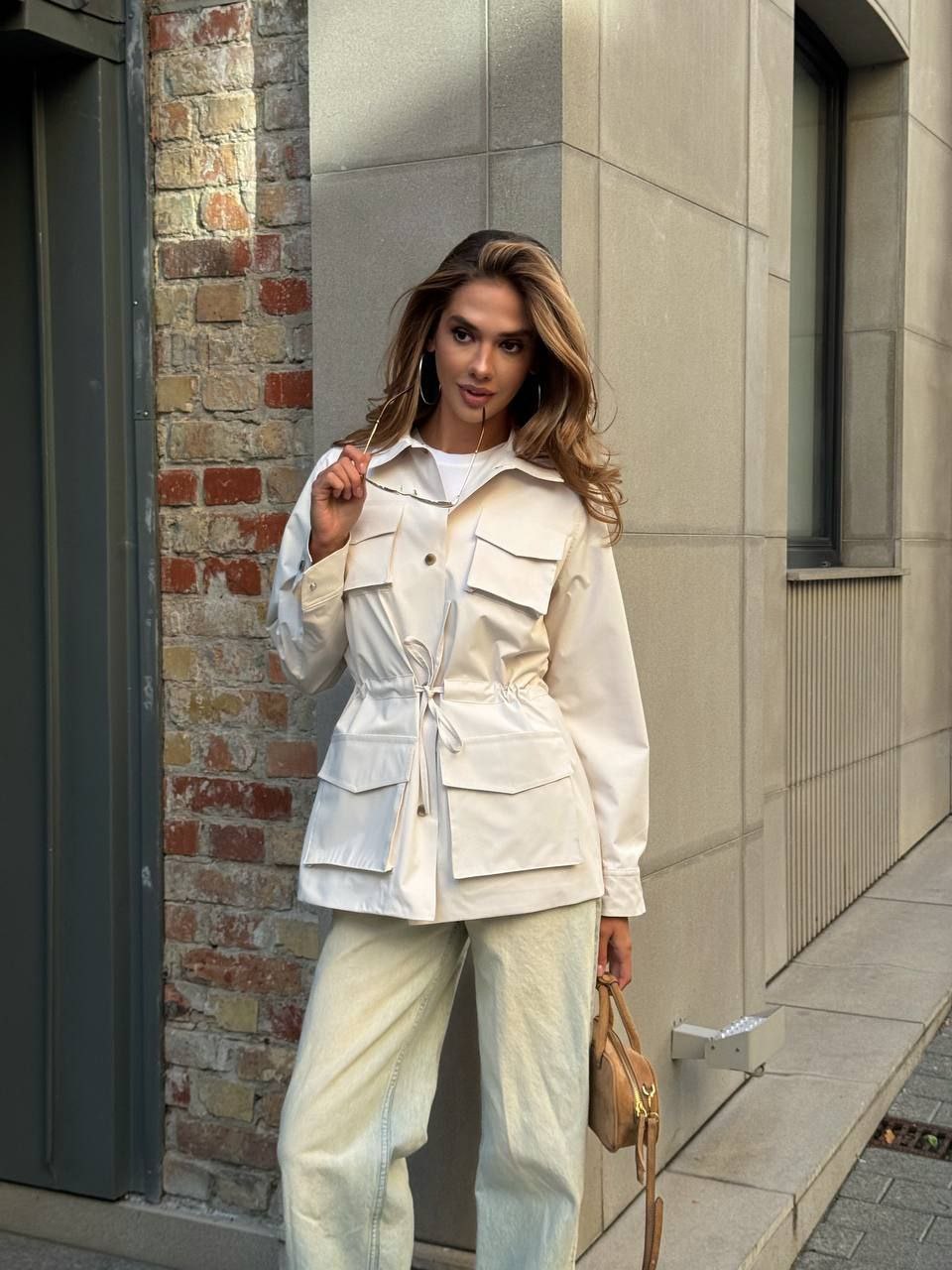 Infinity Water-Resistant Parka – Waist-Cinched Utility Jacket