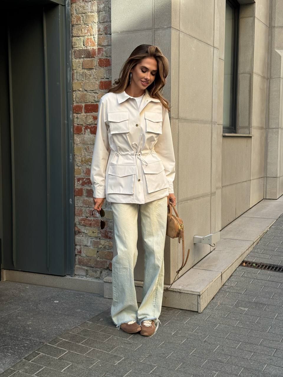 Infinity Water-Resistant Parka – Waist-Cinched Utility Jacket