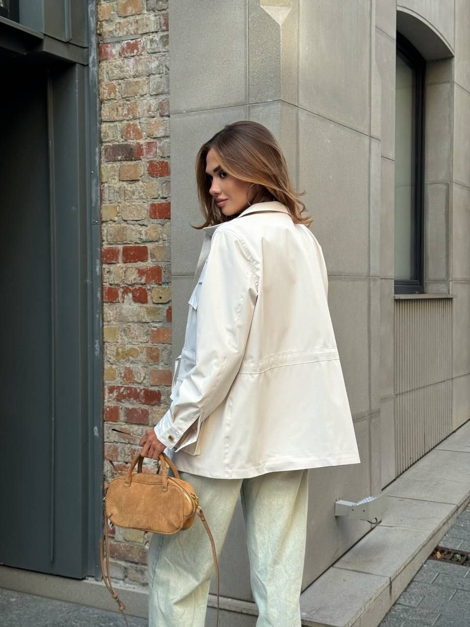 Infinity Water-Resistant Parka – Waist-Cinched Utility Jacket